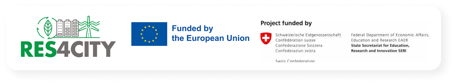RES4CITY - Funded by the European Union